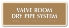 2-Line Common Room Sign (Extended Width)