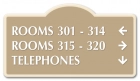 3-Line Directional Sign