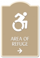 Accessible Direction Sign w/ Dynamic ISA