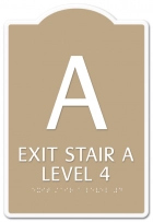 Stairway ID Sign - NYC Compliant