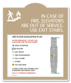 Standard Elevator Evacuation Plans - CA Compliant