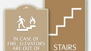 Stairs/Elevator Signs