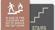 Stairs/Elevator Signs